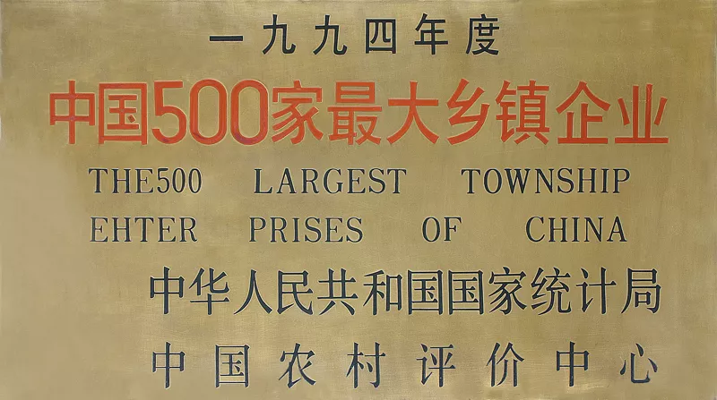 中国500家最大乡镇企业